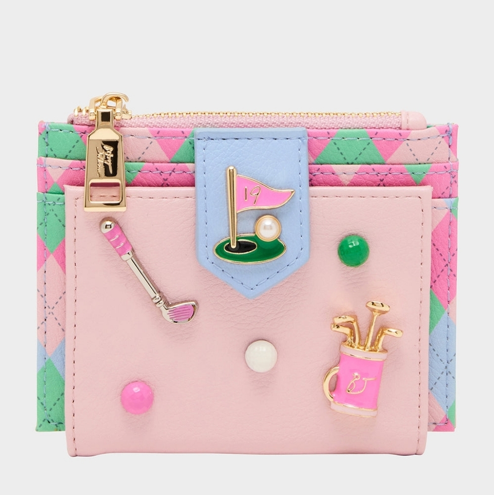 Betsey johnson golf wallet (19th Hole Wallet Pink) - Picture 2 of 11